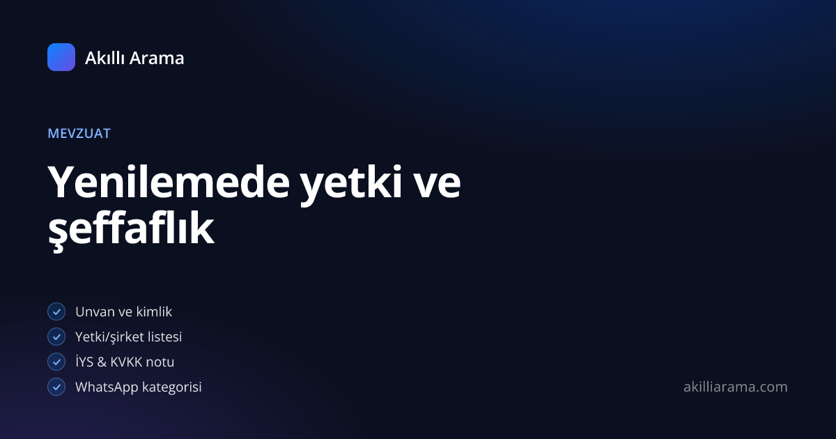 WhatsApp ve e‑posta yenileme mesajı ekranlarında acente unvanı ve yetki-şirket listesi vurgulanmış bir arayüz